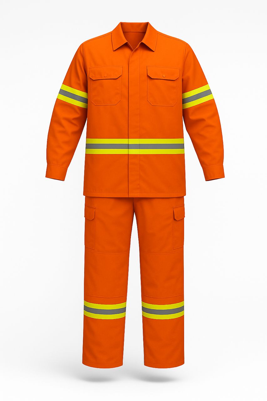 65/35% Poly Cotton Orange