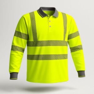 Yellow Long Sleeves Reflector