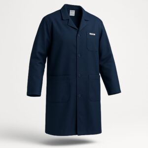 BLUE BLACK LAB COAT